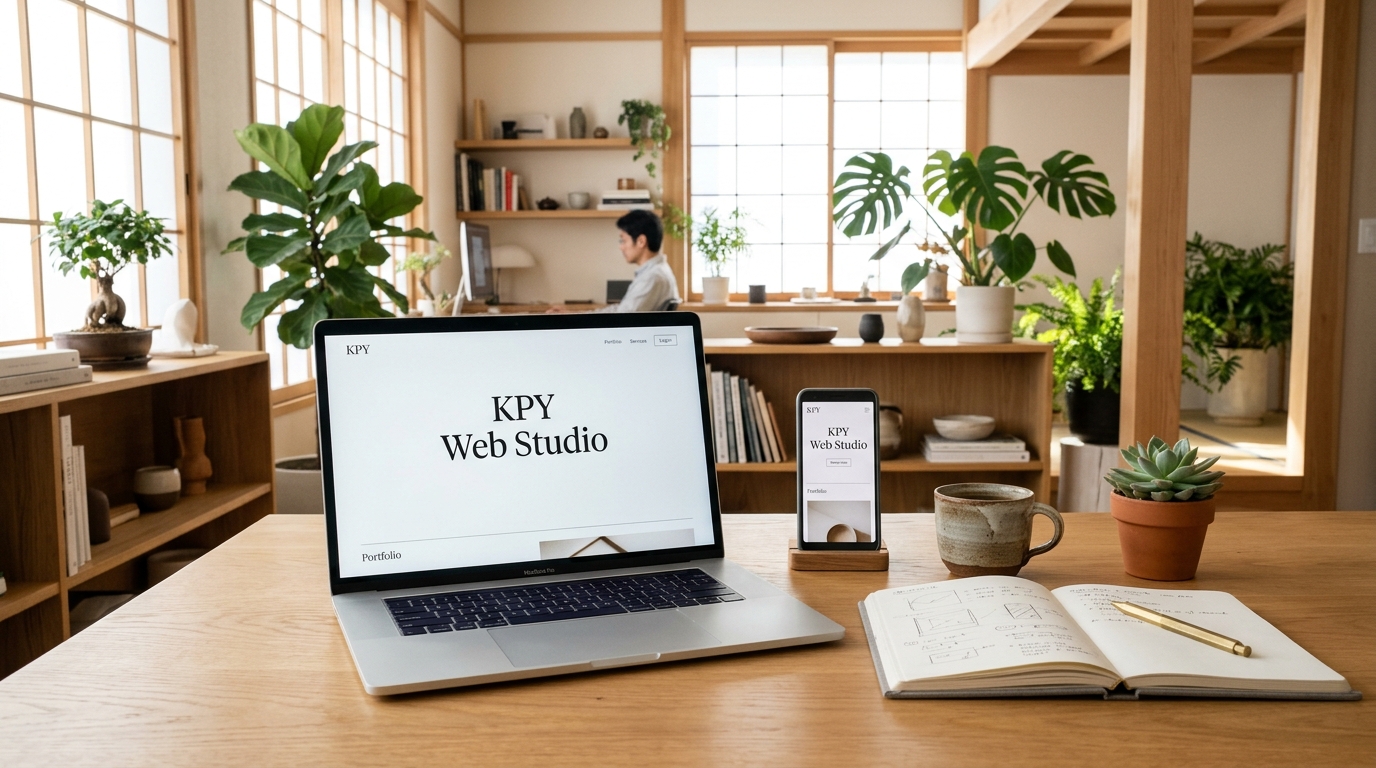 SAKIMI Web Studio 制作イメージ